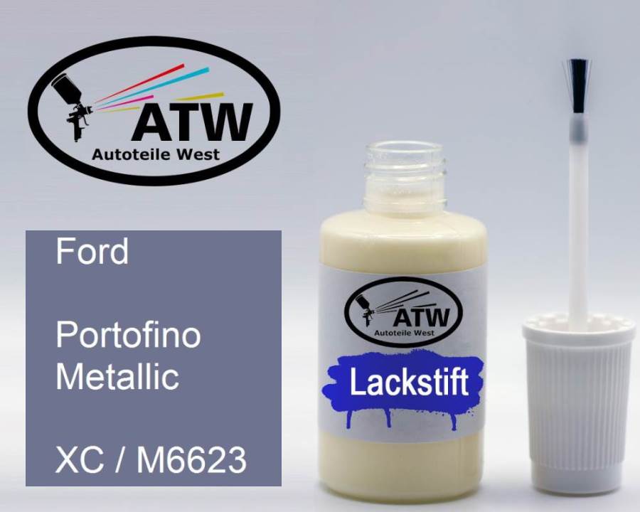 Ford, Portofino Metallic, XC / M6623: 20ml Lackstift, von ATW Autoteile West.